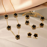 Stainless Steel Flower set (available in 4 colours)