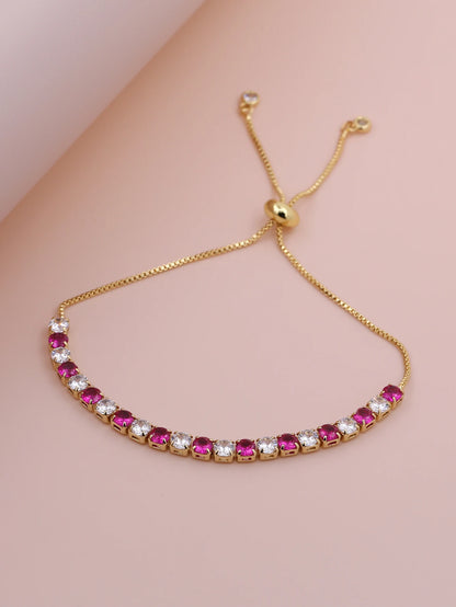 Celestia Diamante Adjustable Bracelet (5 colours available)