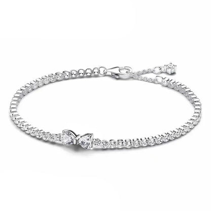 Cute Bow Full Diamond Bracelet (Available in 3 Colours)