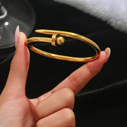 Gold Stack Stainless Steel Bangles